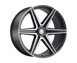 Forgestar X6 24x10 / 6x139.7 BP / ET25 / 6.5in BS Satin Black Wheel for Universal All