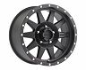 METHOD Method MR301 The Standard 17x8.5 0mm Offset 5x4.5 83mm CB Matte Black Wheel for Universal 