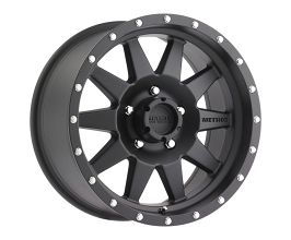 METHOD Method MR301 The Standard 17x9 -12mm Offset 5x4.5 83mm CB Matte Black Wheel for Universal All