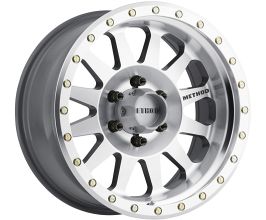 METHOD Method MR304 Double Standard 17x8.5 0mm Offset 6x135 94mm CB Machined/Clear Coat Wheel for Universal All