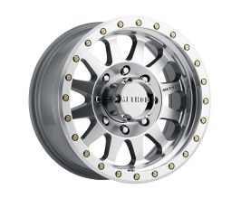 METHOD Method MR304 Double Standard 17x8.5 0mm Offset 8x6.5 130.81mm CB Machined/Clear Coat Wheel for Universal All