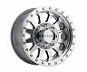 METHOD Method MR304 Double Standard 17x8.5 0mm Offset 8x6.5 130.81mm CB Machined/Clear Coat Wheel for Universal 