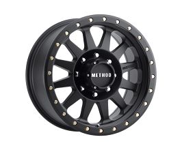 METHOD Method MR304 Double Standard 18x9 -12mm Offset 8x6.5 130.81mm CB Matte Black Wheel for Universal All