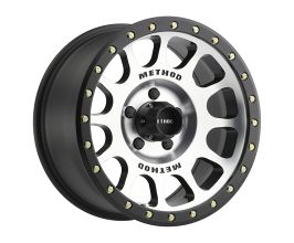 METHOD Method MR305 NV 17x8.5 0mm Offset 5x5 94mm CB Machined/Black Street Loc Wheel for Universal All