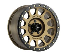 METHOD Method MR305 NV 17x8.5 0mm Offset 5x150 116.5mm CB Method Bronze/Black Street Loc Wheel for Universal All