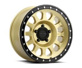 METHOD Method MR315 17x8.5 0mm Offset 5x5 71.5mm CB Gold/Black Street Loc Wheel for Universal All