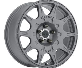 METHOD Method MR502 RALLY 17x8 +38mm Offset 5x4.5 67.1mm CB Titanium Wheel for Universal All
