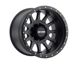 METHOD Method MR605 NV 20x9 -12mm Offset 8x180 124.1mm CB Matte Black Wheel for Universal All