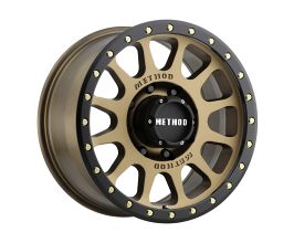 METHOD Method MR305 NV 20x10 -18mm Offset 8x180 130.81mm CB Method Bronze/Black Street Loc Wheel for Universal All