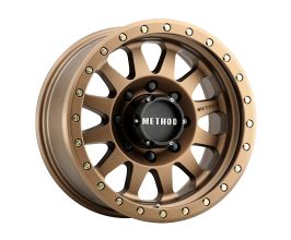 METHOD Method MR304 Double Standard 17x8.5 0mm Offset 8x6.5 130.81mm CB Method Bronze Wheel for Universal All