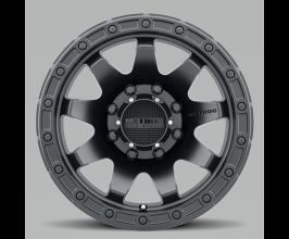 METHOD Method MR317 17x8.5 0mm Offset 8x180 130.81mm CB Matte Black Wheel for Universal All