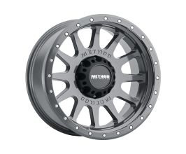 METHOD Method MR605 NV 20x10 -24mm Offset 8x180 124.1mm CB Gloss Titanium Wheel for Universal All