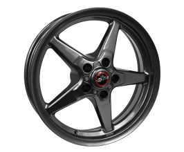 Race Star 92 Drag Star Bracket Racer 17x7 5x4.50bc 4.25bs Metallic Gray Wheel for Universal All