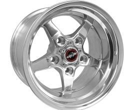 Race Star 92 Drag Star 17x10.5 5x135bc 6.125bs Direct Drill Polished Wheel for Universal All