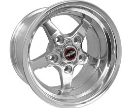 Race Star 92 Drag Star 17x7 5x135bc 4.25bs Direct Drill Polished Chrome Wheel for Universal All