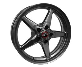 Race Star 92 Drag Star 17x10.50 5x4.50bc 7.63bs Direct Drill Metallic Gray Wheel for Universal All