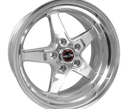 Race Star 92 Drag Star 17x9.5 5x4.75bc 7.53bs Direct Drill Polished Wheel for Universal All
