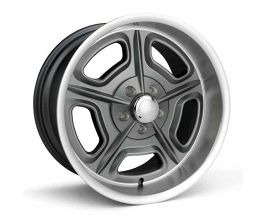 Race Star 32 Mirage 17x6 5x4.75bc 3.50bs Metallic Gray w/ Machined Lip Wheel for Universal All