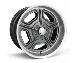 Race Star 32 Mirage 15x8 5x4.75bc 4.10bs Metallic Gray w/ Machined Lip for Universal All