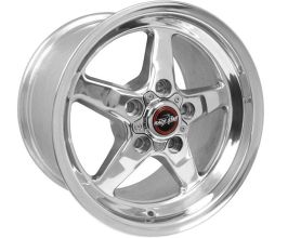 Race Star 92 Drag Star 15x10.00 5x4.50bc 7.25bs Direct Drill Polished Wheel for Universal All