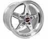 Race Star 92 Drag Star 15x10.00 5x4.50bc 7.25bs Direct Drill Polished Wheel for Universal 