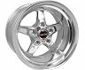 Race Star 92 Drag Star 15x10.00 5x4.75bc 4.50bs Direct Drill Polished Wheel for Universal 