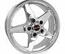 Race Star 92 Drag Star 17x7.00 5x4.50bc 4.25bs Direct Drill Polished Wheel for Universal 