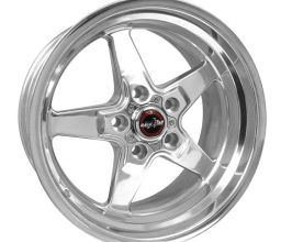 Race Star 92 Drag Star 17x9.50 5x4.75bc 5.25bs Direct Drill Polished Wheel for Universal All