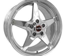 Race Star 92 Drag Star 18x10.50 5x4.50bc 7.63bs Direct Drill Polished Wheel for Universal All