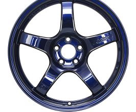 RAYS Wheels 57CR 15x8.0 +28 4-100 Eternal Blue Pearl Wheel for Universal All