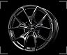 RAYS Wheels 57FXZ 20x9.5 +35 5-120 Super Dark Gunmetal & Machining Rim Edge DC Wheel for Universal 