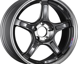 SSR Wheels GTX03 18x8.5 5x100 45mm Offset Black Graphite Wheel for Universal All