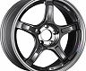 SSR Wheels GTX03 18x8.5 5x100 45mm Offset Black Graphite Wheel for Universal 