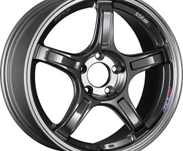 SSR Wheels GTX03 18x8.5 5x114.3 38mm Offset Black Graphite Wheel for Universal All