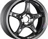 SSR Wheels GTX03 18x8.5 5x114.3 38mm Offset Black Graphite Wheel for Universal 