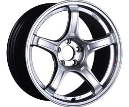SSR Wheels GTX03 18x9.5 5x100 38mm Offset Platinum Silver Wheel for Universal All