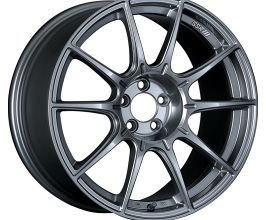 SSR Wheels GTX01 17x9 5x114.3 38mm Offset Dark Silver Wheel for Universal All