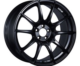 SSR Wheels GTX01 18x9.5 5x100 40mm Offset Flat Black Wheel FRS / BRZ for Universal All