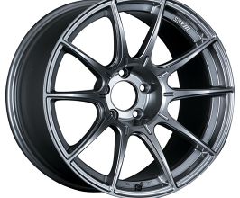 SSR Wheels GTX01 18x10.5 5x114.3 15mm Offset Dark Silver Wheel Evo X / G35 / 350z / 370z for Universal All