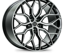 Vossen HF-2 20x9.5 / 5x112 / ET40 / Deep Face / 66.56 - Brushed Gloss Black for Universal All