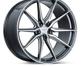 Vossen HF-3 20x9.5 / 5x112 / ET40 / Deep Face / 66.5 - Gloss Graphite Polished for Universal All