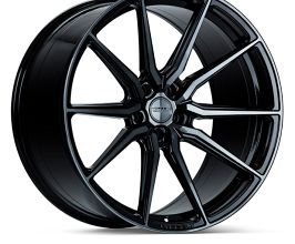 Vossen HF-3 21x10.5 / 5x112 / ET42 / Deep Face / 66.5 - Double Tinted - Gloss Black for Universal All
