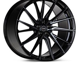 Vossen HF-4T 21x12 / 5x120 / ET52 / Deep Face / 72.56 - Tinted Gloss Black - Left for Universal All