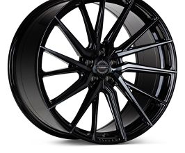Vossen HF-4T 22x10.5 / 5x120 / ET38 / Deep Face / 72.56 - Double Tinted - Gloss Black - Left for Universal All