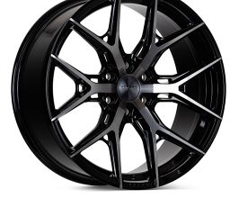 Vossen HF6-4 22x12 / 6x139.7 / ET-44 / Ultra Deep Face / 106.1 - Tinted Gloss Black for Universal All