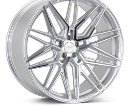Vossen HF-7 20x10 / 5x120 / ET45 / Deep Face / 72.56 - Silver Polished for Universal All