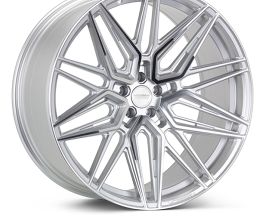 Vossen HF-7 22x10.5 / 5x112 / ET8 / Super Deep Face / 66.5 - Silver Polished for Universal All