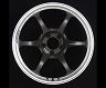 Yokohama Wheel RG-D2 18x10.5 +15 5-114.3 Machining & Black Gunmetallic Wheel for Universal 