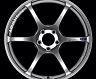 Yokohama Wheel RGIII 18x10.5 +25 5-114.3 Racing Hyper Black Wheel for Universal 