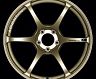 Yokohama Wheel RGIII 18x10.5 +25 5-114.3 Racing Gold Metallic Wheel for Universal 